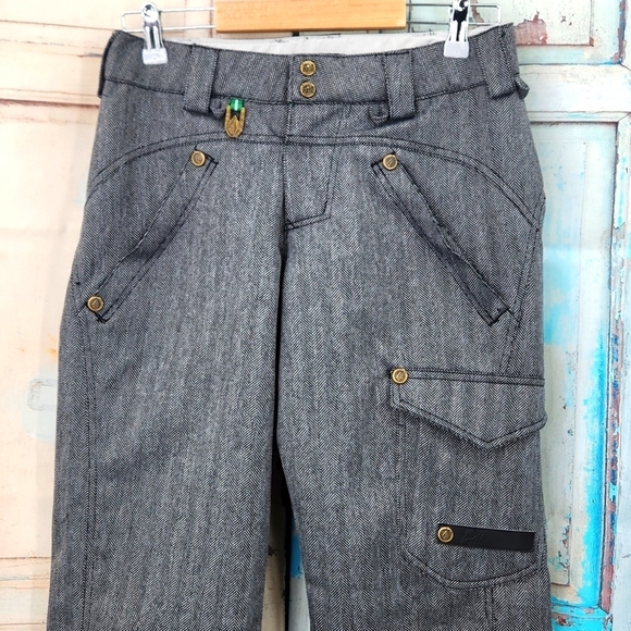 Volcom V Line Science Transition Snowboard Ski Pants - Picture 2 of 9